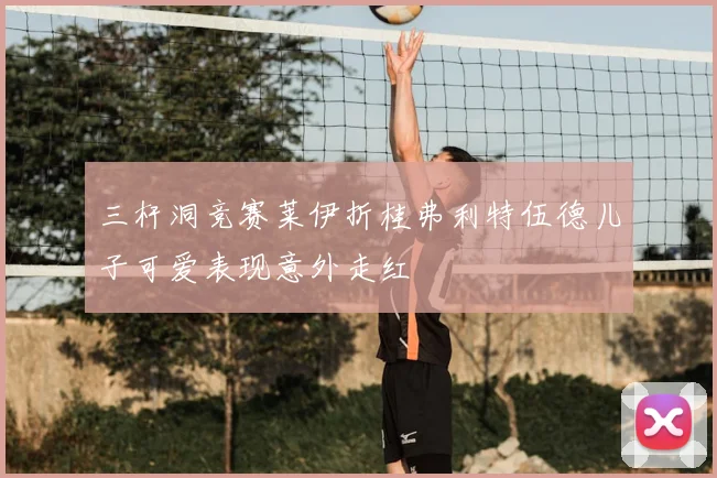 三杆洞竞赛莱伊折桂弗利特伍德儿子可爱表现意外走红